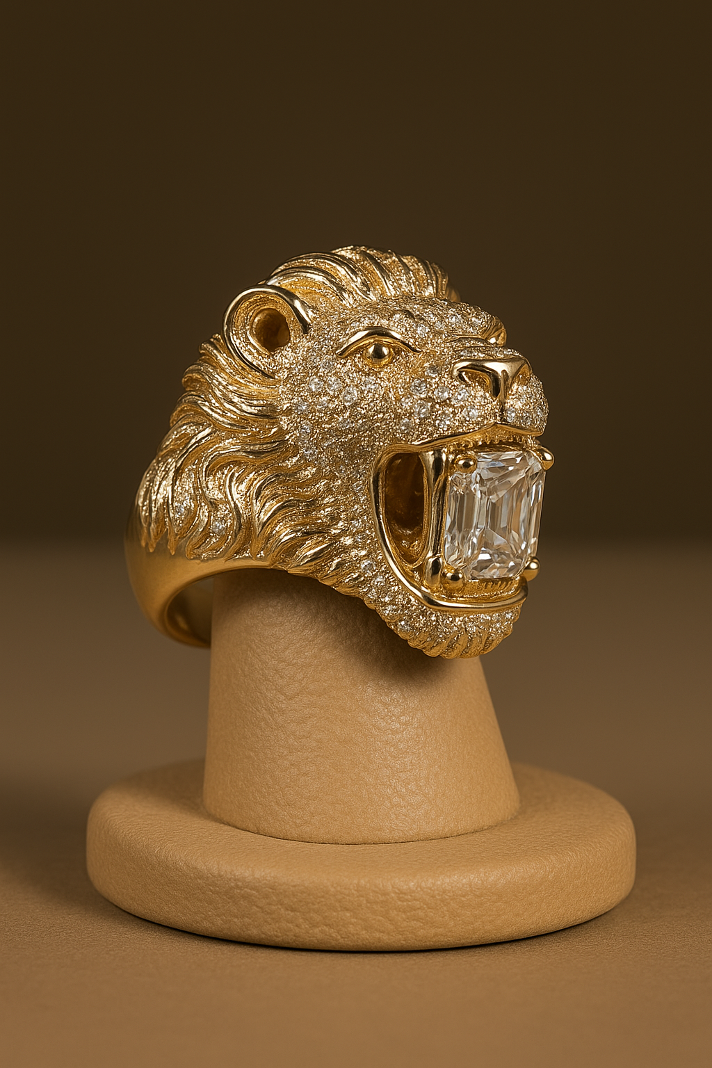 Priscenor - Yellow Gold (18K) Ring with natural diamond