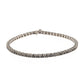 5.90 ct Natural Black Diamond Bracelet in 18K Gold - Luxe Statement