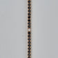 Tiberius - Red gold (18K) bracelet with natural dark blue natural sapphires and naturals diamonds