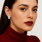 Calpurnia - White Gold (18K) with Naturals Diamond earrings