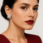 Livia - White gold (18K) and natural diamond earrings.