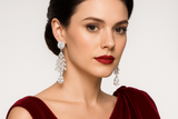 Lucretia - White Gold (18k) and Natural Diamonds Earrings