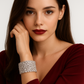 Lavinia - White Gold (18K) bracelet with Natural Diamonds