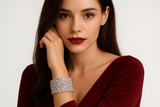 Lavinia - White Gold (18K) bracelet with Natural Diamonds