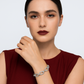 Silvanus - White Gold (18K) bracialet with Natural Diamonds