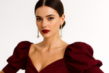 Velia - White Gold (18K) earrings with Natural Diamonds