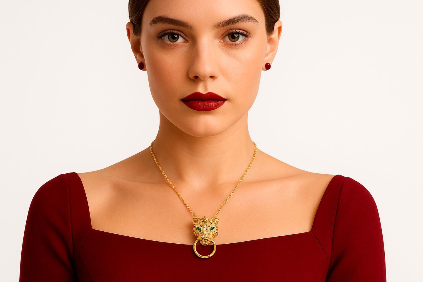 Big Panther - Yellow Gold (18K) neckalce