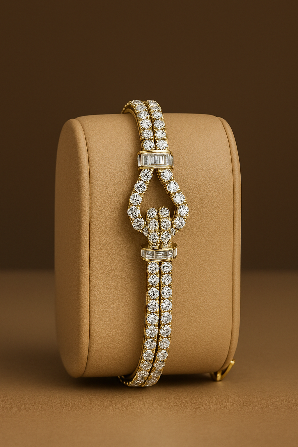 Valtorianus - White Gold (18K) Bracialet and Natural Diamonds