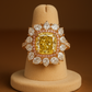 Vitrianor - White Gold (18K) Ring, with Natural Diamonds and Natural Quartz
