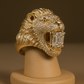 Priscenor - Yellow Gold (18K) Ring with natural diamond