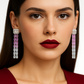 Tiberion - White Gold (18K) Earrings with Natural Diamonds