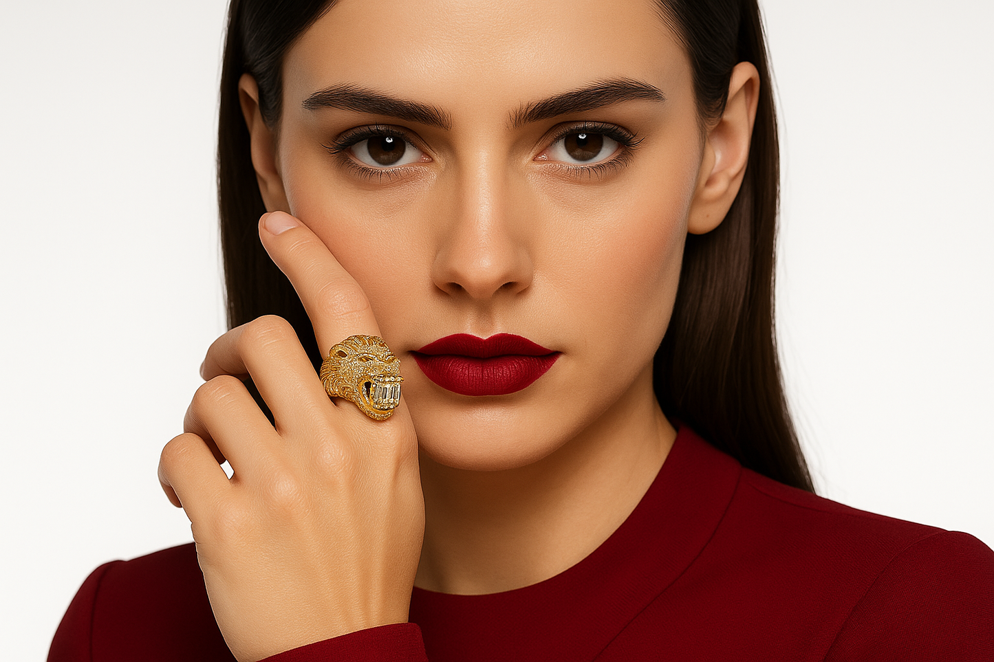 Priscenor - Yellow Gold (18K) Ring with natural diamond
