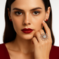 Silvanior - White Gold (18k) Ring, with Natural Diamonds