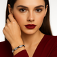 Primigenia, White Gold (18K) Bracialet with Natural Diamonds