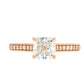 1.51 ct F VVS1 + 0.20 ct G VS1 Diamond Ring in 750 Gold