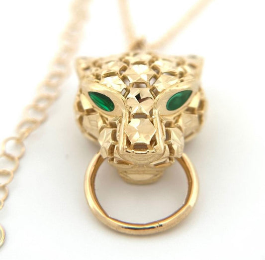 Big Panther - Yellow Gold (18K) neckalce