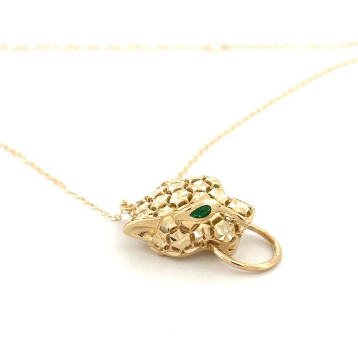 Big Panther - Yellow Gold (18K) neckalce