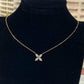 Aelia - Red Gold (18K) pentand with natural diamonds