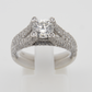 Sabino - White Gold (18k) Ring with Pave Naturals Diamond and Natural Diamonds