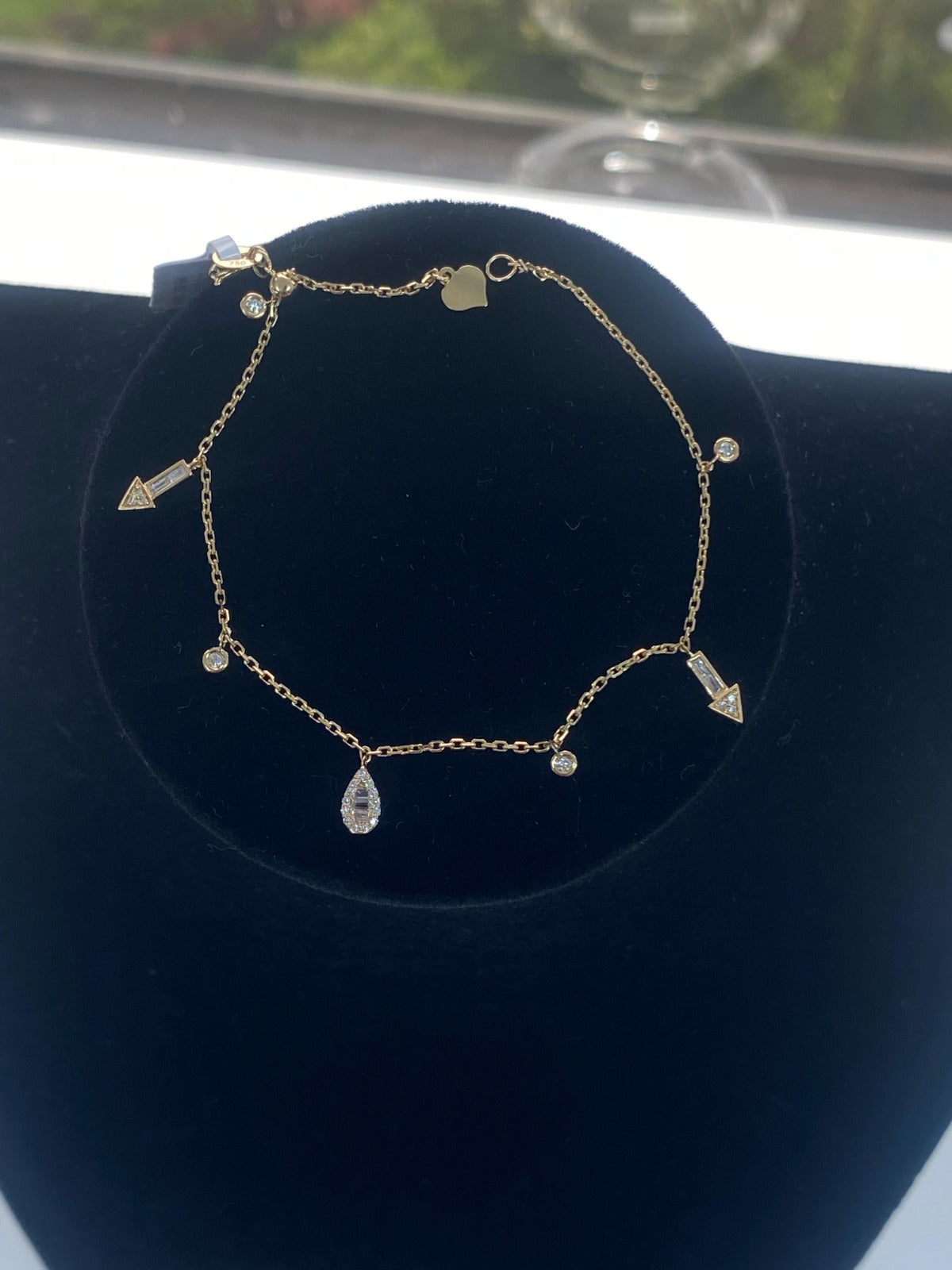 Callis - White Gold (18K) Necklace with natural diamonds