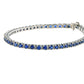5.6 ct Royal Blue Ceylon Sapphire Bracelet - Natural Untreated